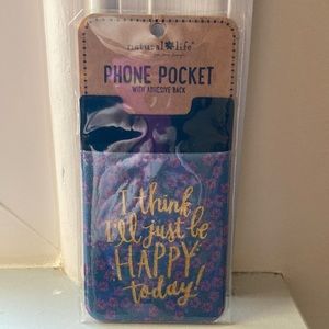 Natural life phone pocket